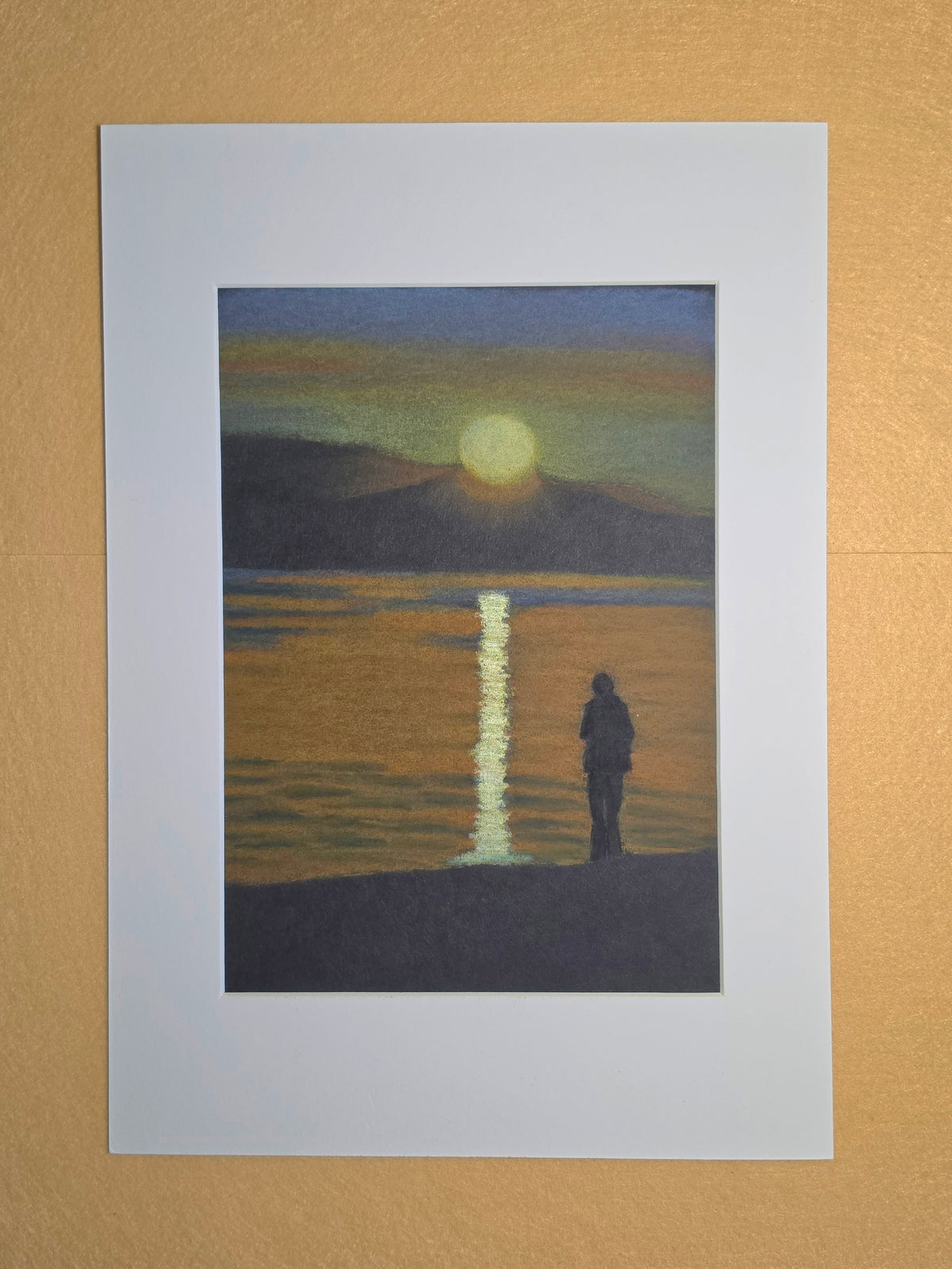 Meerliebe Kunstbild "Sunset in Scotland"