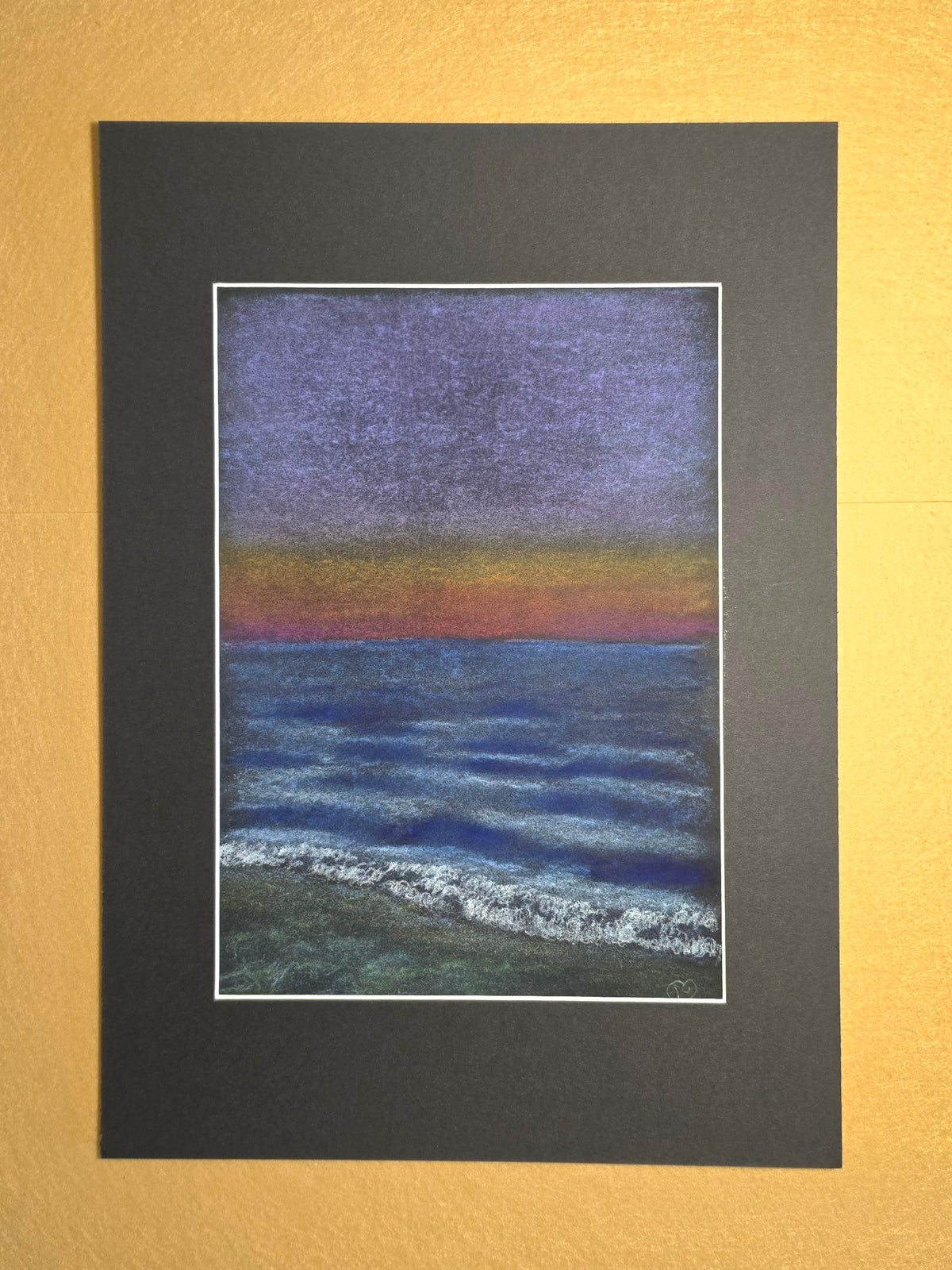 Meerliebe Kunstbild "Nightfall Seascape"