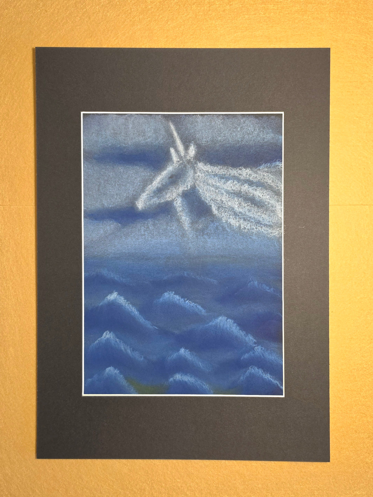 Fantasy / Meerliebe Kunstbild "Einhorn II"